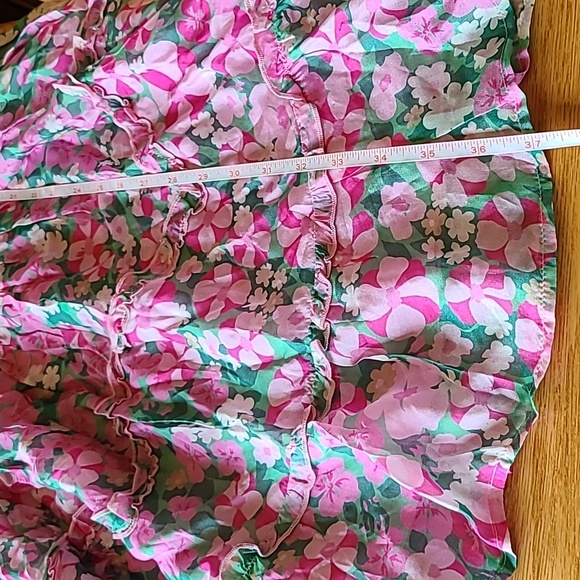 Vineyard Vines Montauk Daisy Pink Smocked Dress - Picture 3 of 10